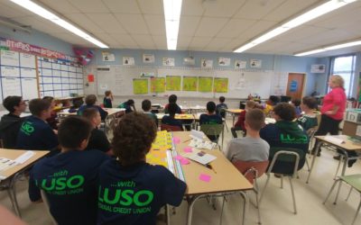 LUSO FEDERAL CREDIT UNION SPONSORS JA FOR MIDDLE GRADERS