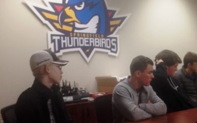 Springfield Thunderbirds Host  New JA Company Program