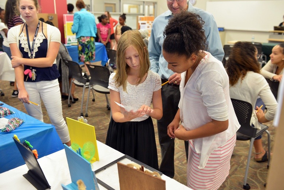 students in a classroom