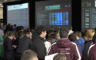 Western Massachusetts high school students experience mock stock market